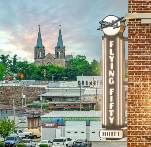 The Flying Fifty Hotel in Cullman, USA