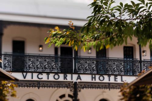 Bejárat, The Victoria Hotel Rutherglen in Rutherglen