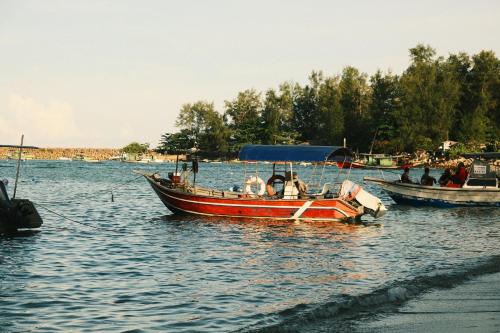 Surrounding environment, Qimmy Riverside Guesthouse in Kedai Buluh