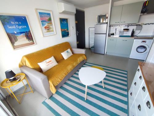 Appartement familiale 4 pers, véranda proche plage - Location saisonnière - Saint-Cyprien