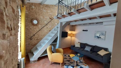 Iekārtas, Maison de Village sur 2 étages à Vénéjan 4 personnes Meublé de tourisme classé 3 étoiles (Maison de Village sur 2 etages a Venejan 4 personnes Meuble de tourisme classe 3 etoiles) in Venejan