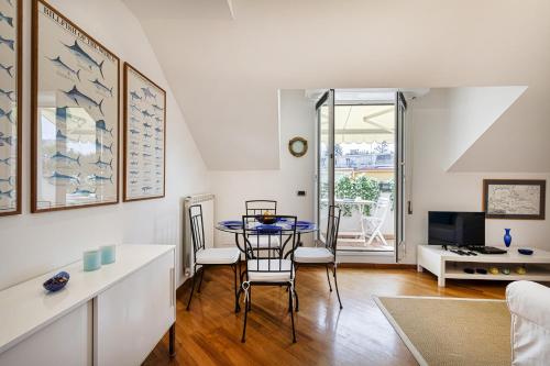 ห้องส่วนกลางสำหรับนั่งเล่น/ดูทีวี, The Fisherman's House by Wonderful Italy in ราปัลโล