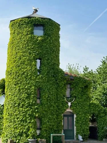 Turm auf altem Bauernhof in Götterswickerhamm, Deutschland