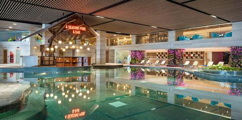 Swimming pool, Flamingo Hai Tien - IBIZA in Hoang Truong Beach