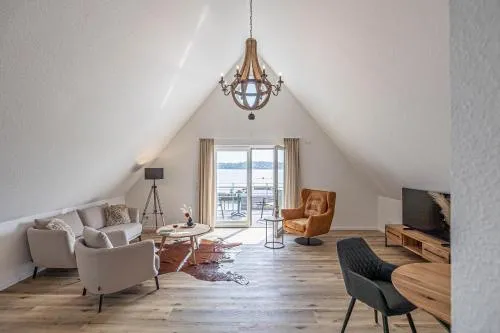 Deluxe Studio-Apartment "Wiking-Koje 9" direkt an der Schlei in Schleswig, Deutschland