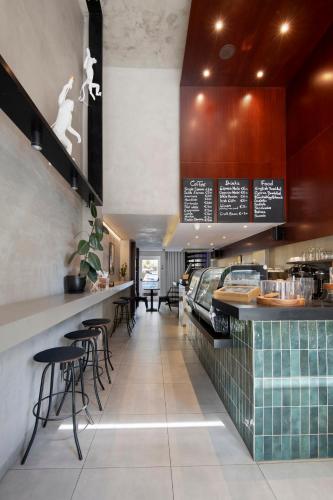 入口, Urban Habitat Capsule Beds in 市中心