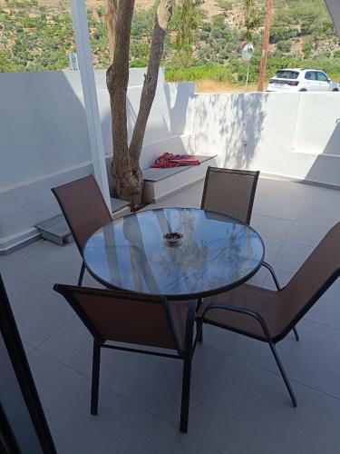 Balcony/terrace, Galini Studios & Apartments-Adults only in Anatoliko Selino