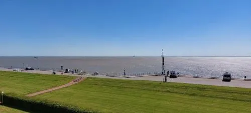 Großzügige Ferienwohnung in Wilhelmshaven am Südstrand mit Balkon & Meerblick Wohnung 28 in Wilhelmshaven, Deutschland