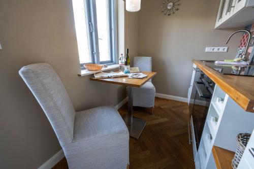 ห้องครัว, Ferienwohnung Lillemor in วินนิงชเตดท์