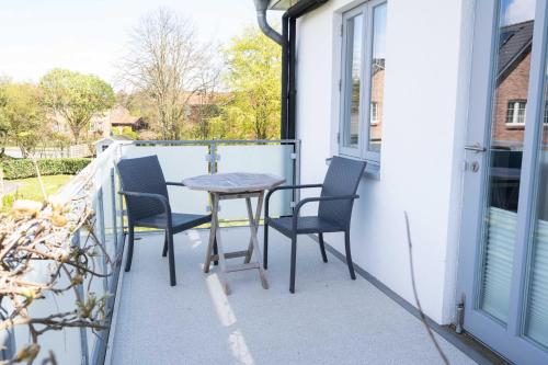 ระเบียง/ชานเรือน, Ferienwohnung Lillemor in วินนิงชเตดท์