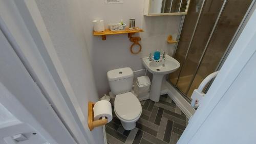 Quad room, shared bathroom