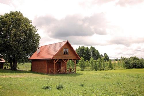 Viesnīcas āriene, Domek nad Czarną Hańczą - Przystań Kajakowa Zakole (Domek nad Czarna Hancza - Przystan Kajakowa Zakole) in Buda Ruska