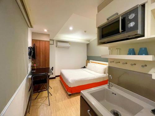 1 double bed