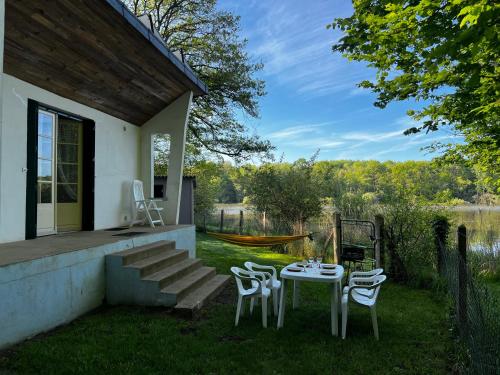 Chalet au bord de l'étang 4 pers