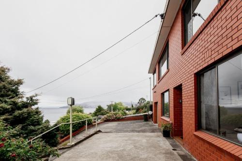 Spacious home with views across to the marina