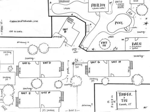 Timber & Tin B 1Bed 1Bath w Pool & Rooftop Deck - image 2