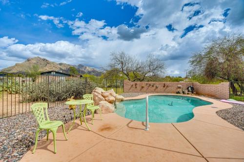 Peaceful Tucson Home with Pool 10 Mi to Downtown!