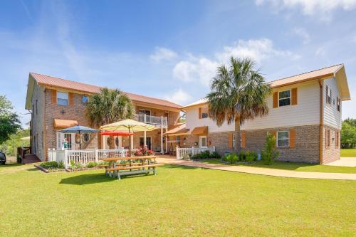 Newport Home with Private Balconies and Creek Access!