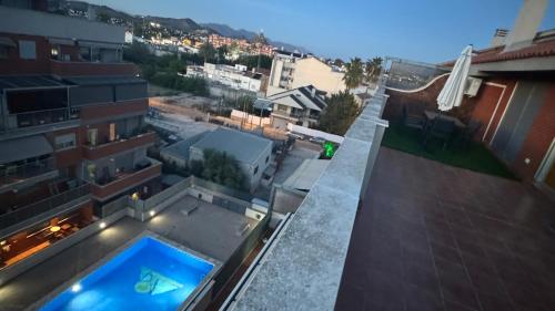 Solymar Ático Residencial las Pirámides con Piscina