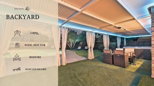DFW Lux House with Huge Backyard Pool Jacuzzi Bbq Cinema etc in Dallas (TX)