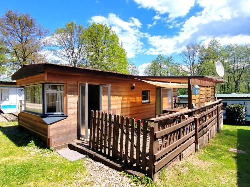 La cabane du Rayau, étang de pêche, idéal 4pers - Camping - Granges-Aumontzey