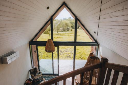 Balkons/terase, Private cabin with sauna in Põldeotsa