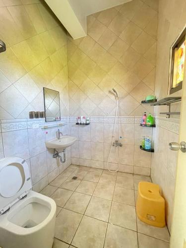 Bathroom, 阿布の家 in Yuanlin Township