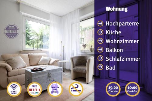 2 Zi Wohnung inkl WLAN NETFLIX 3D Tour - Apartment - Mönchengladbach