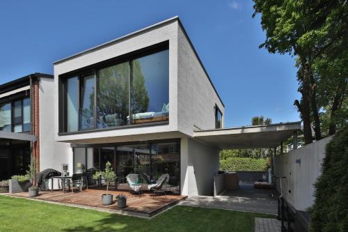 A szálláshely kívülről, Moderne Studio-Wohnung - Lichtblick in Gersthofen