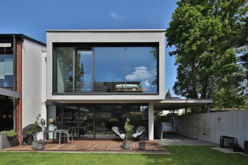A szálláshely kívülről, Moderne Studio-Wohnung - Lichtblick in Gersthofen