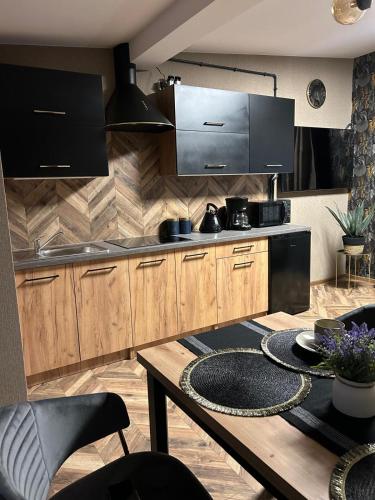 virtuve, Apartament przy plaży Marlina (Apartament przy plazy Marlina) in Niewiesze
