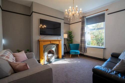 Spacious Town House gîte à louer Blackpool Airport