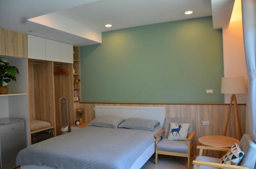 1 double bed