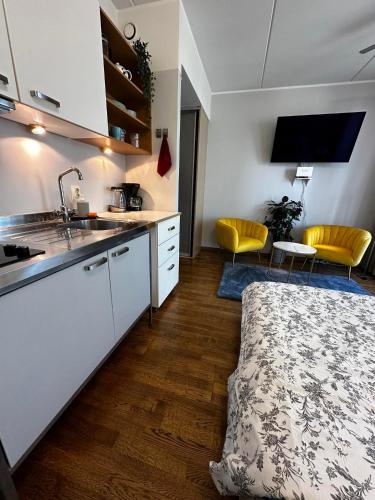 Studio with Balcony & Private Parking, Tallinn (photo 8)