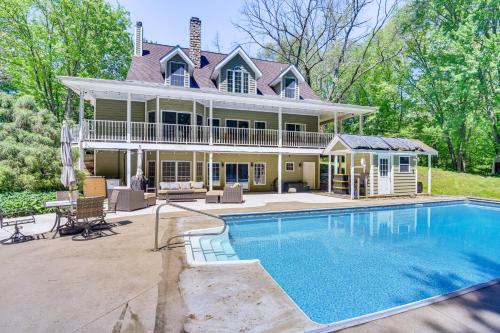 Huge Family Home with Pool - 13 Mi to Lake Michigan!