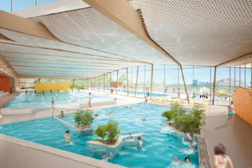 Water park, Les Merles : joli studio dans la campagne Aixoise. in Venelles