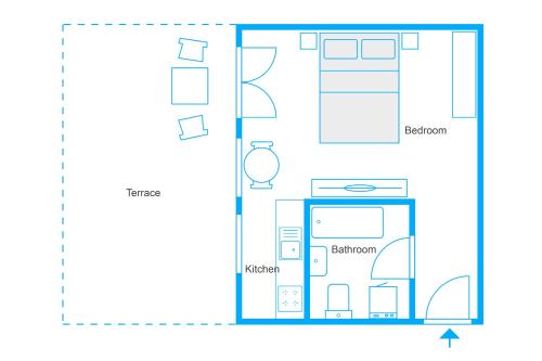 The Malmöer, modern 1 BR, own backyard garden-terrace, quite & relaxed, however central in Prenzlauer Berg, Berlin (zdjęcie 10)