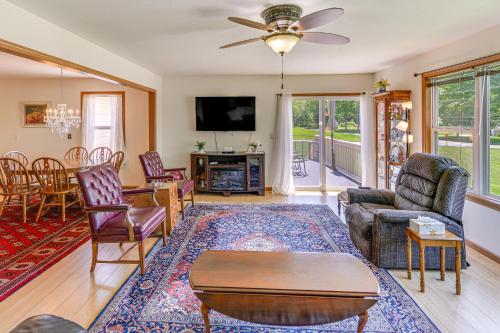 WFH-Friendly Columbiana Vacation Rental with Deck! in Columbiana, USA
