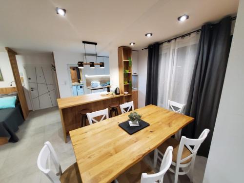 virtuve, Elegant Studio with Sea view in Saint Vlas in Svetivlasa