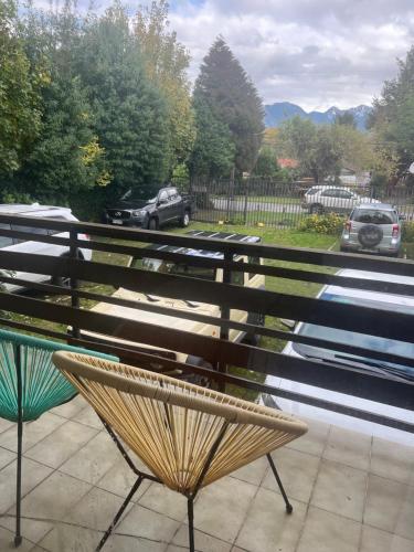 Departamento en Pucón Familiar para 7 personas vista Volcán Villarrica 4 dormitorios 3 baños