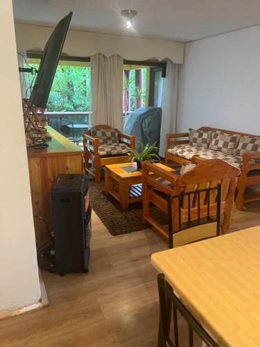 Departamento en Pucón Familiar para 7 personas vista Volcán Villarrica 4 dormitorios 3 baños