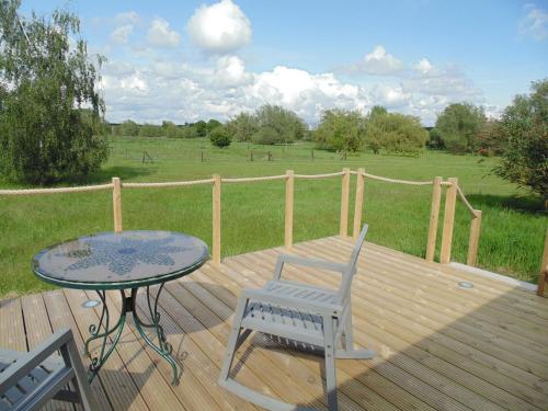 A szálláshely kívülről, The Cabin in Ixworth