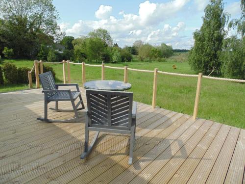 A szálláshely kívülről, The Cabin in Ixworth