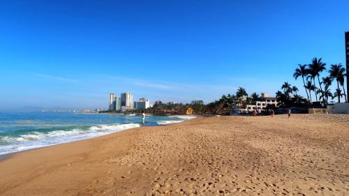 2BR condo in excellent location next to the beach in Puerto Vallarta, Mexico