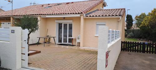 Maison terrasse, parking, Plage à 400m