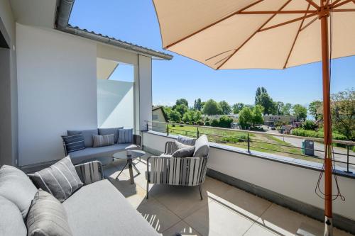 Erkély/terasz, Hotel Heinzler am See in Immenstaad am Bodensee