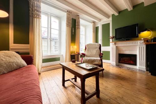 Appart de charme, 2 chambres en centre ville in 瑟堡奧克特維爾市中心