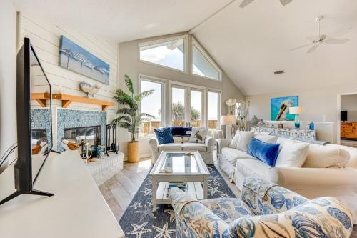 Oceanfront Ponte Vedra Beach Home with Deck and Views! in Ponte Vedra Beach, USA