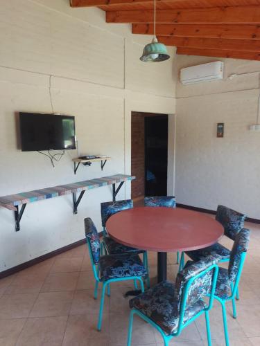 廚房, somos "EL FIN DEL AFAN" 2, casa con vistas a las sierras in 波特雷羅德洛斯富內斯