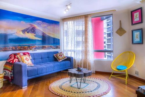 Cozy Quito apartment with 2 bedrooms & views